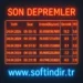 son depremler